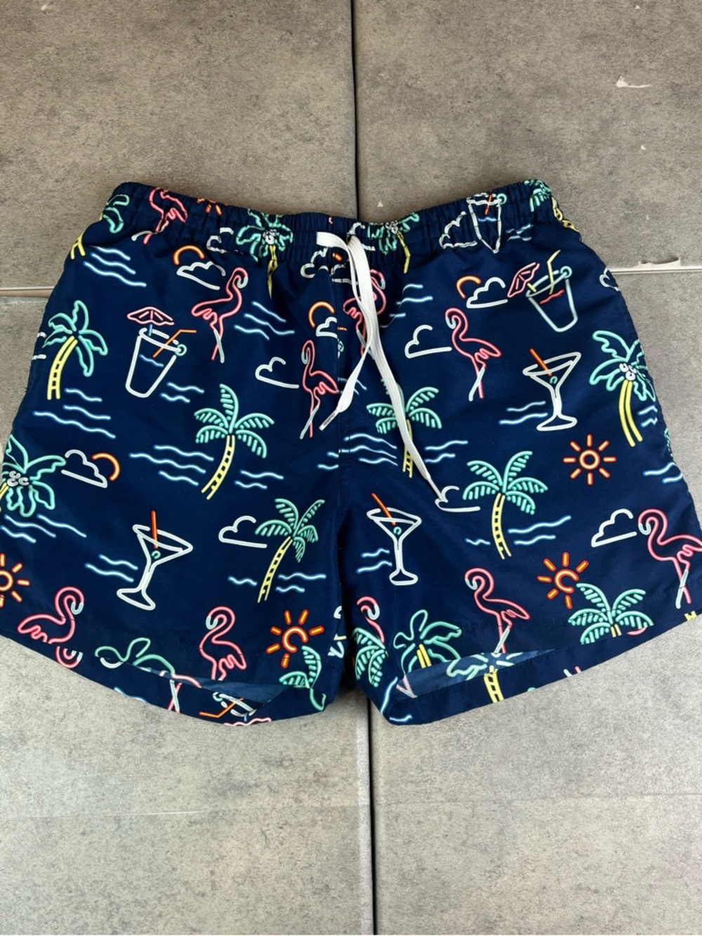 Chubbies The Neon Lights Classic Swim Trunk